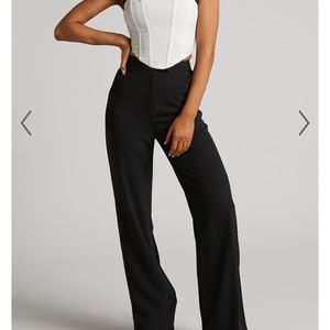 SHOWPO KIMMAY BLACK PANTS